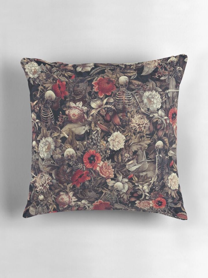 Skeleton Zone Pillow