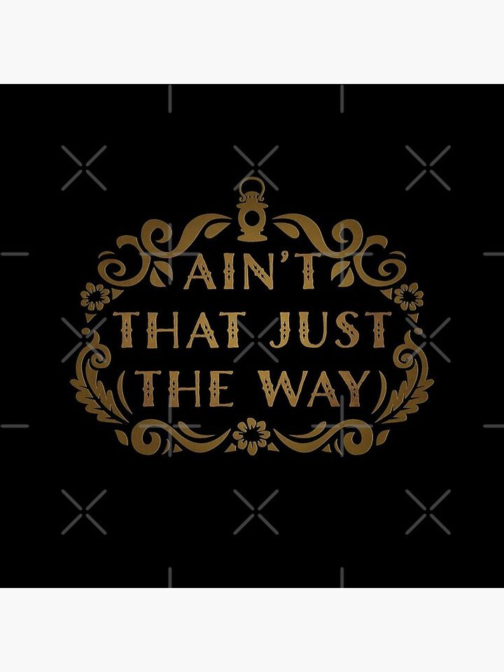 ain't that just the way, over the garden wall, pumpkin, lantern Pillow