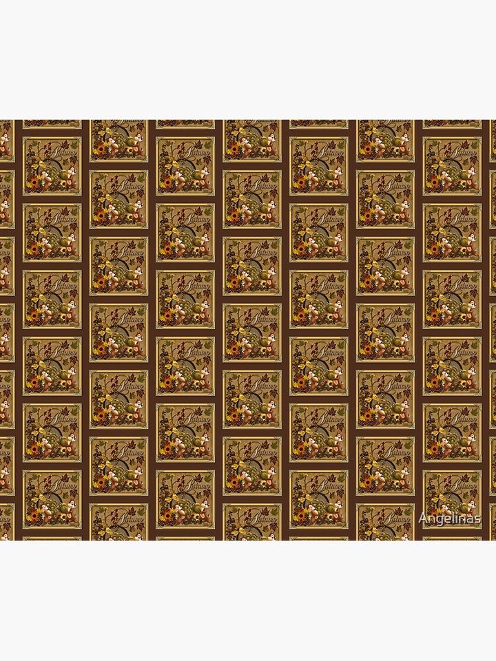 Chip and Dale Autumn  Throw Blanket