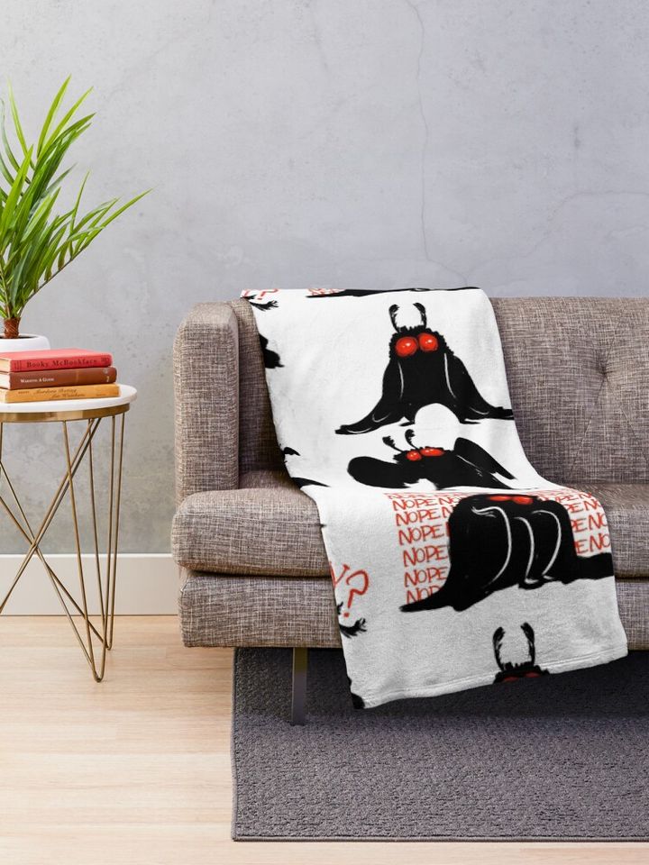 And It's Mothman! Throw Blanket