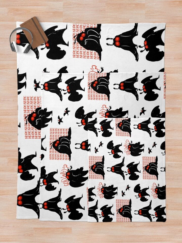 And It's Mothman! Throw Blanket