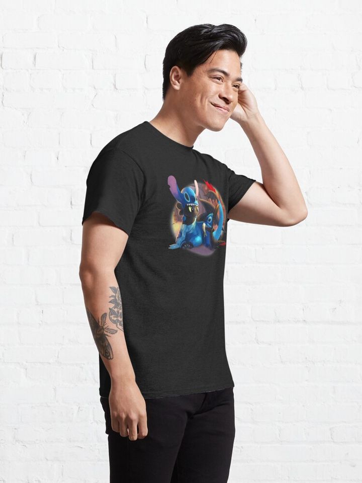 Jammy Jam Classic T-Shirt, Disney Lilo Stitch Shirt