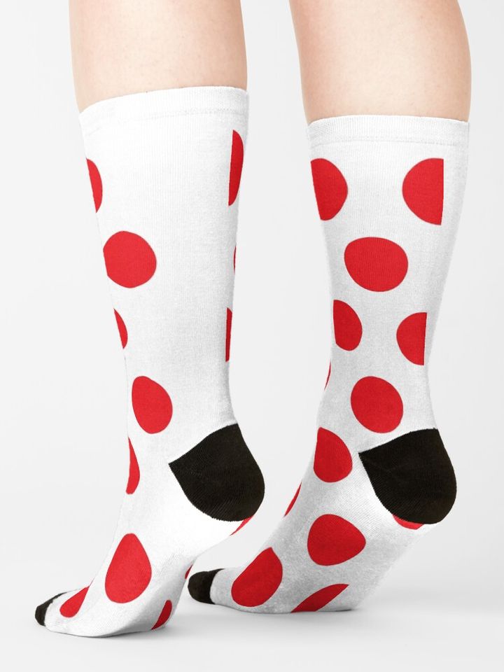 Polka Dot (KOM Jersey) Socks
