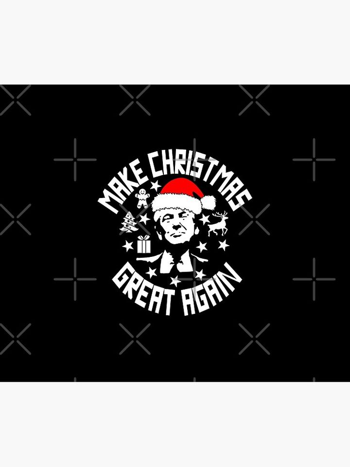 MAKE CHRISTMAS GREAT AGAIN Throw Blanket