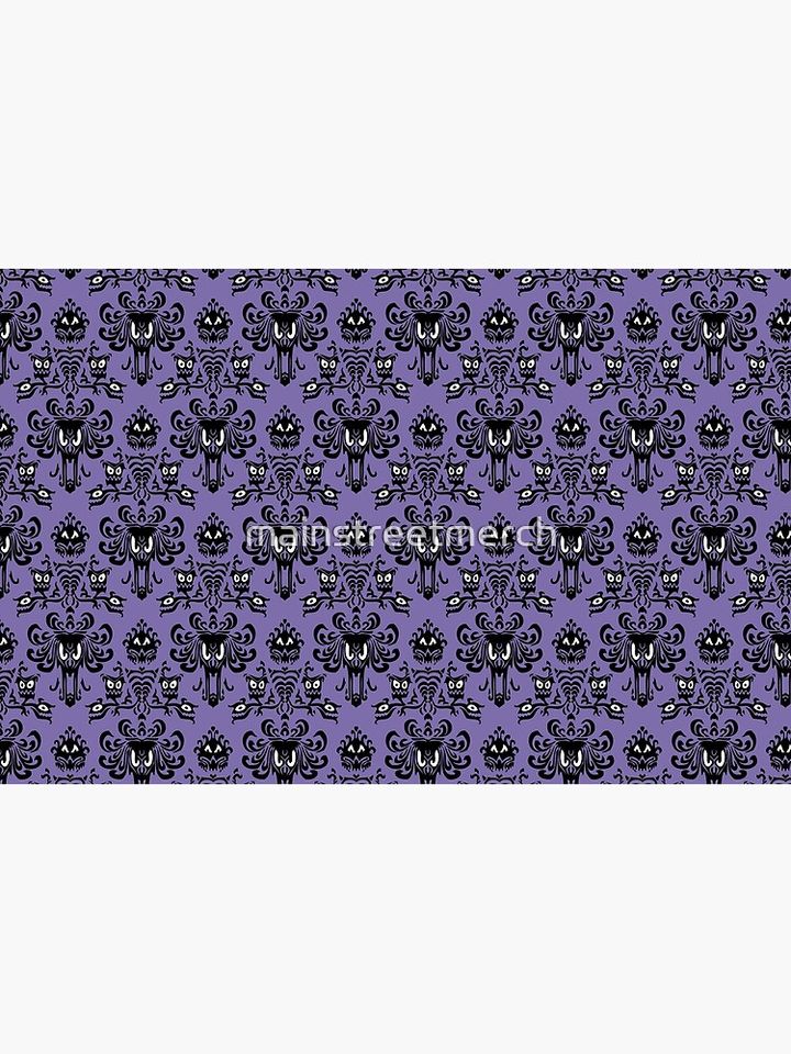 Disney Halloween The Haunted Mansion Wallpaper Makeup Bag