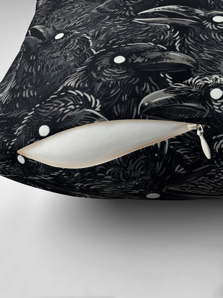 Raven pattern 2 Pillow