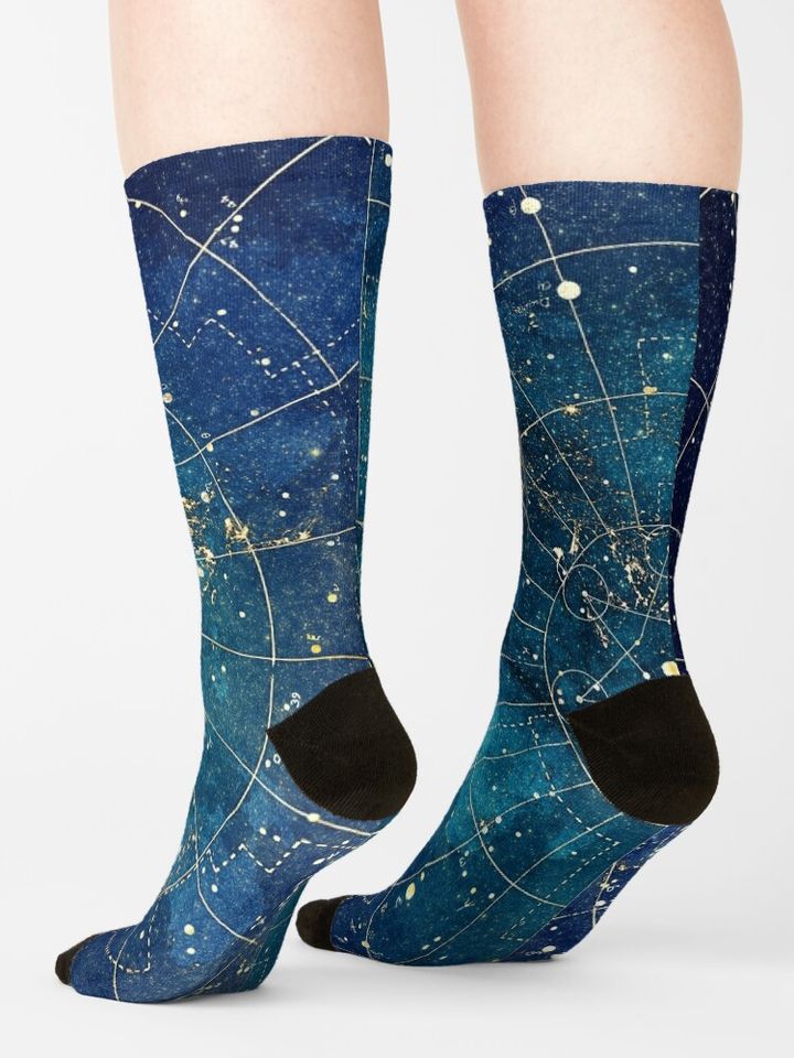 Star Map :: City Lights Socks