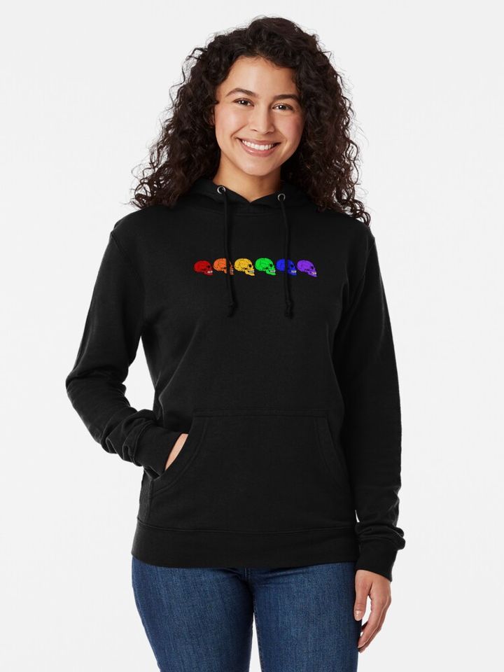 Rainbow Skulls Hoodie