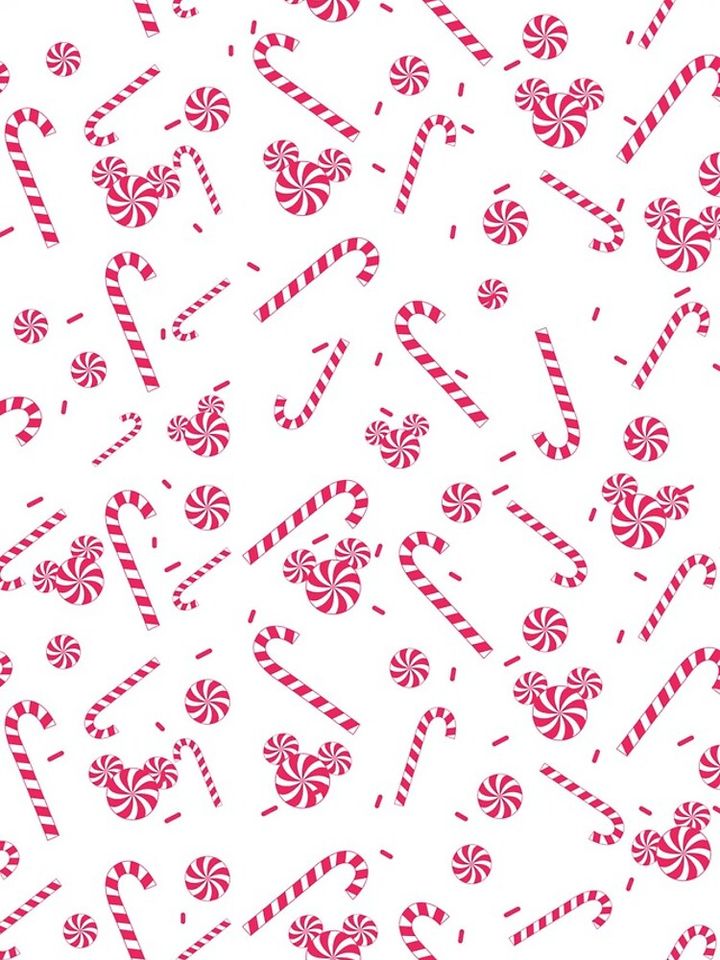 Candy Cane Disney iPhone Case