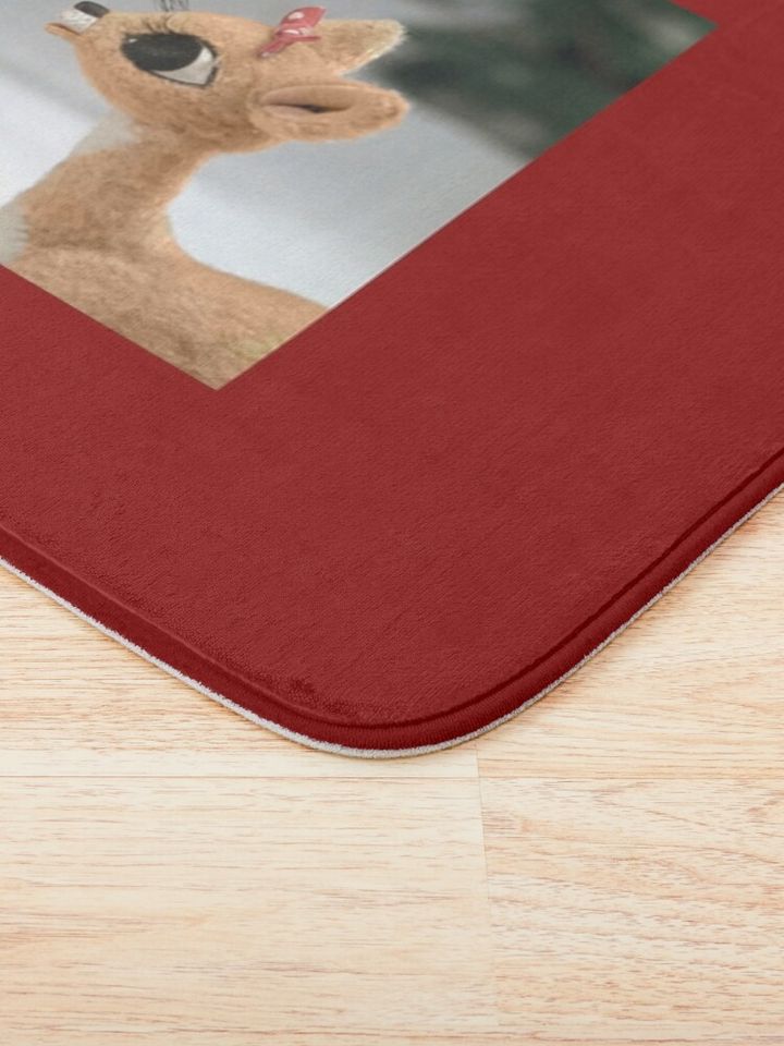 Rudolph and Clarice Bath Mat