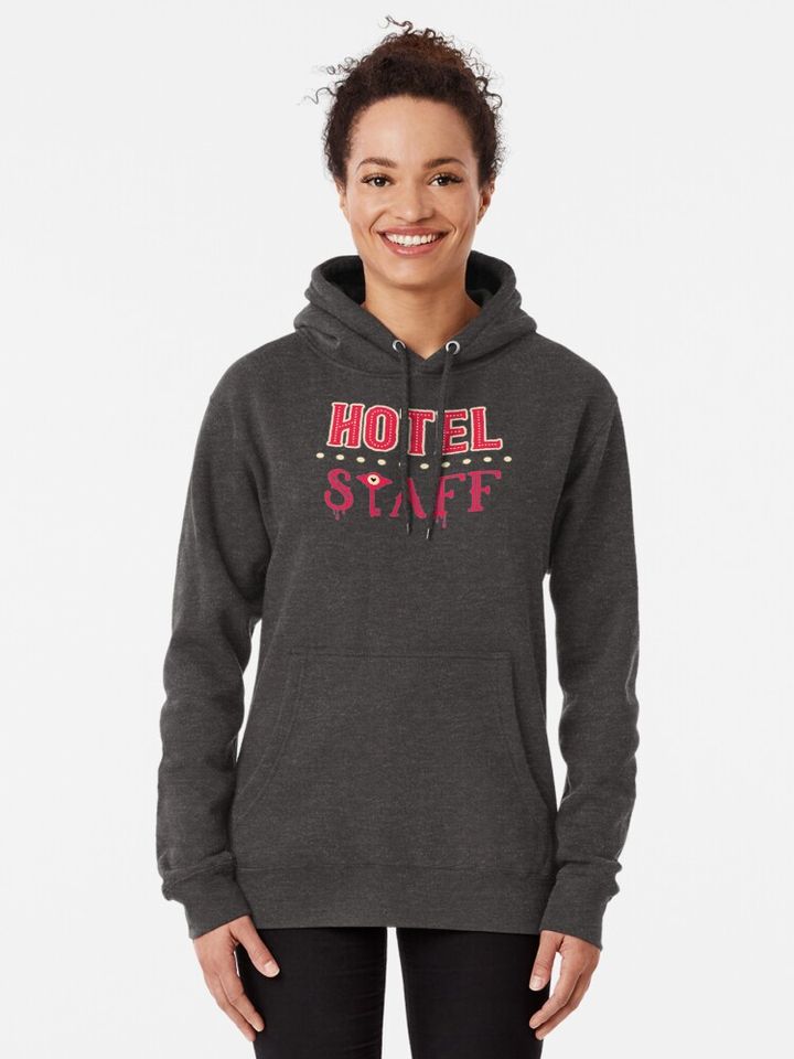 Hazbin Hotel Staff Pullover Hoodie