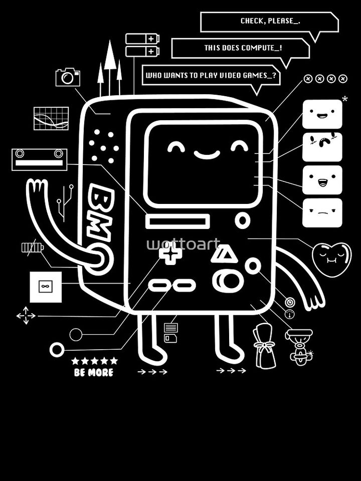 BE MORE BMO Kids T-Shirt