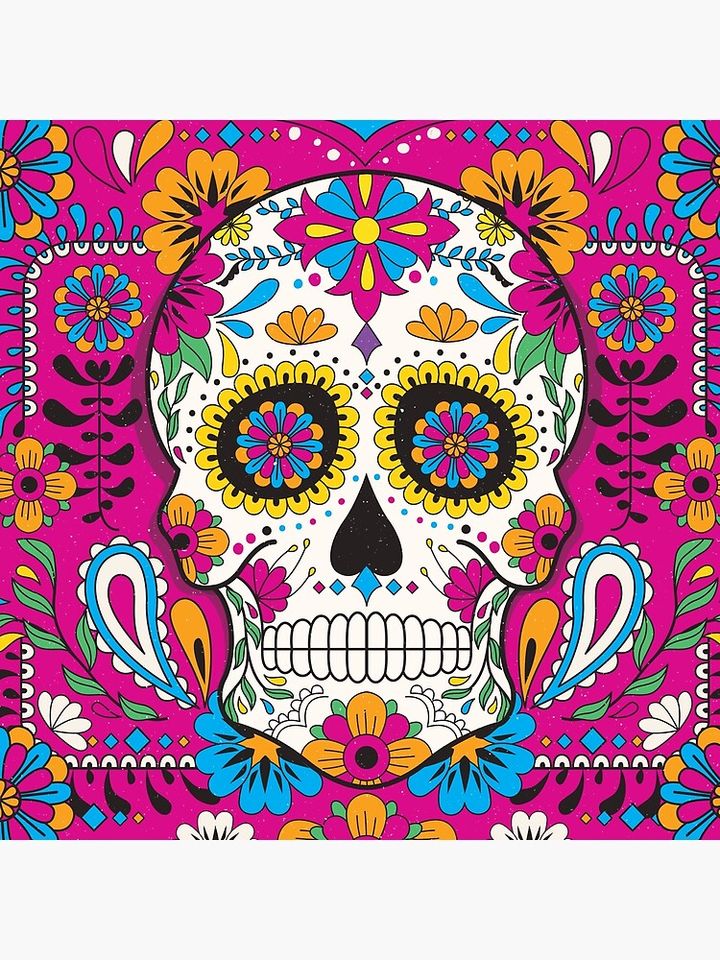 Sugar Skull Pillow