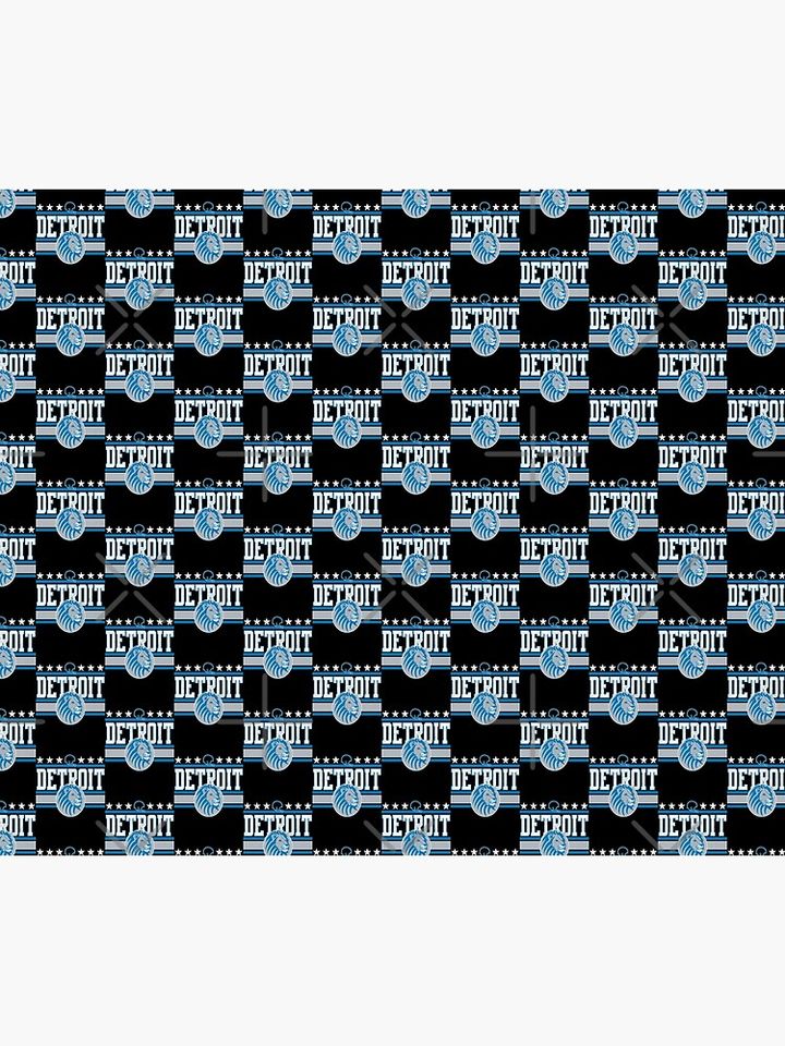Detroit Football Throw Blanket