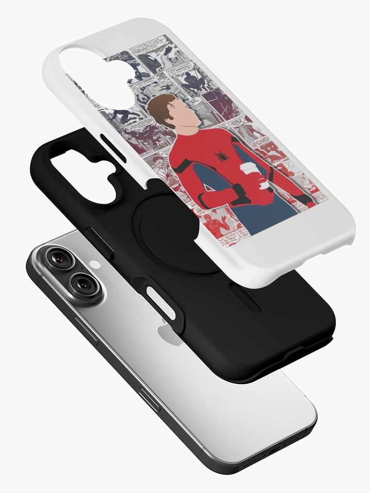 Tom Holland Inspired Graphic iPhone Case