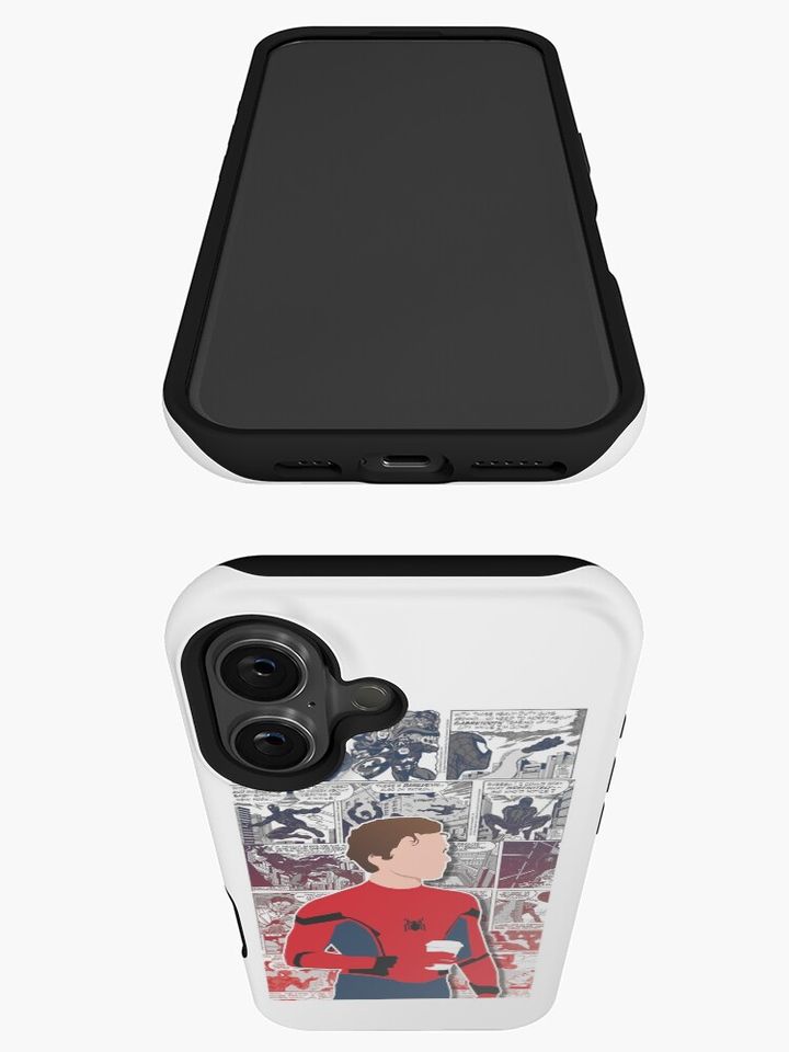 Tom Holland Inspired Graphic iPhone Case
