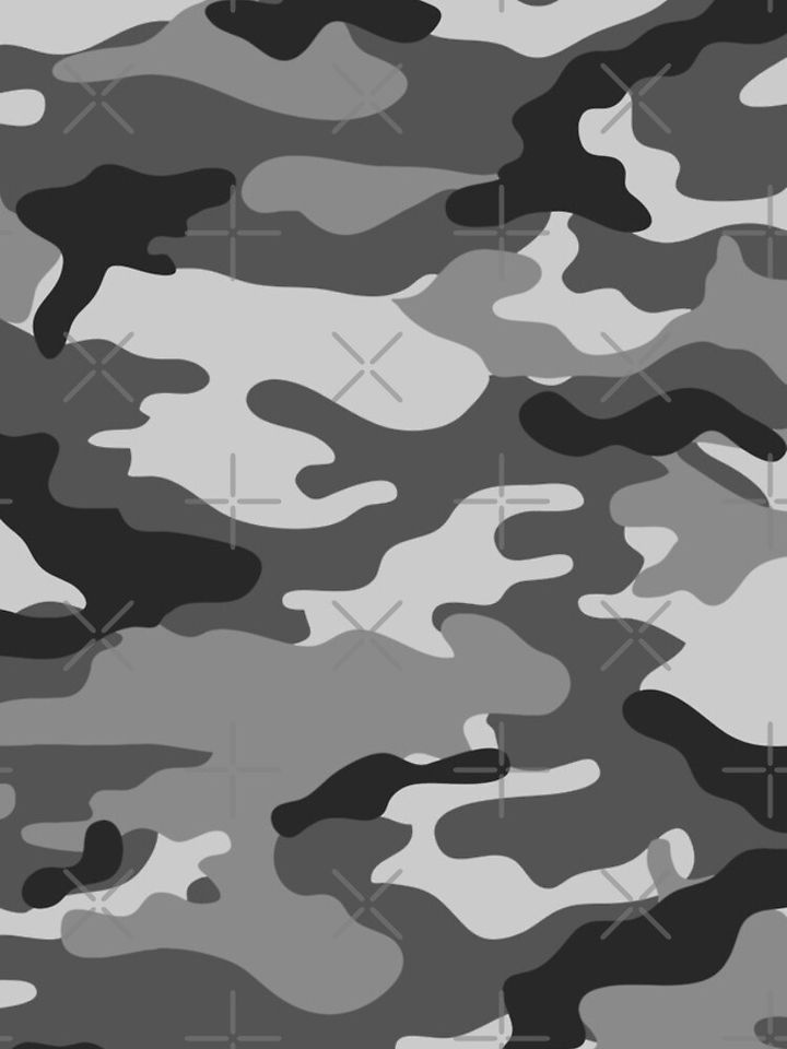 Gray Camo iPhone Case