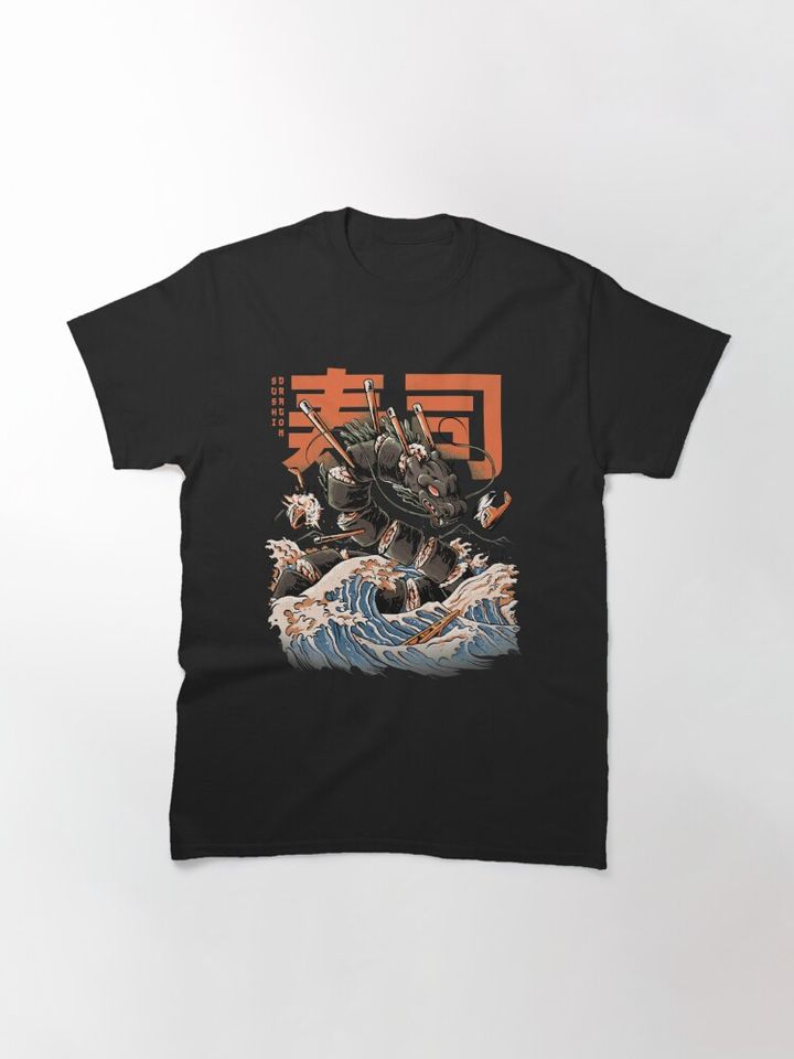The Black Sushi Dragon Classic T-Shirt