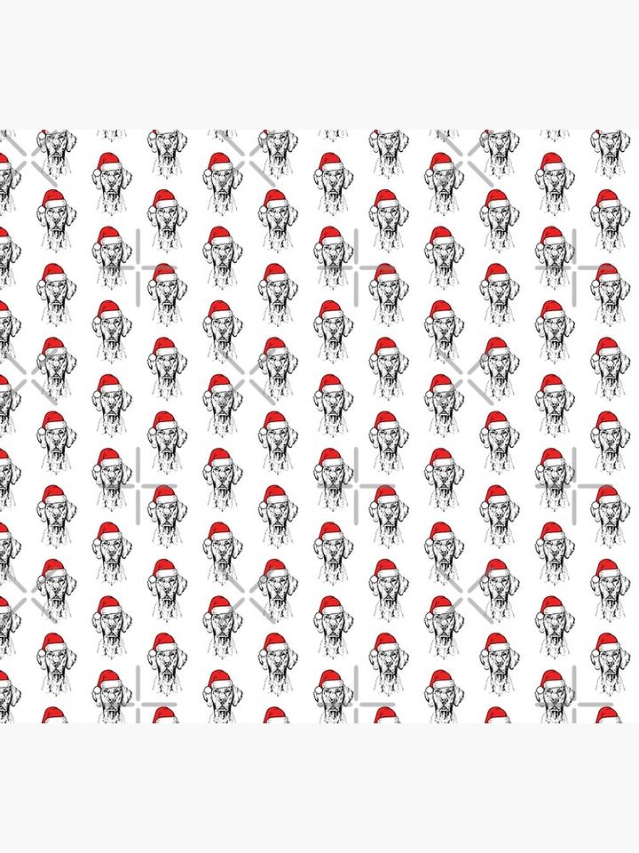 Christmas Vizsla Santa Dog Holiday Socks