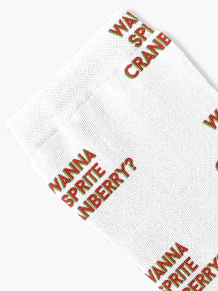 wanna sprite cranberry Socks