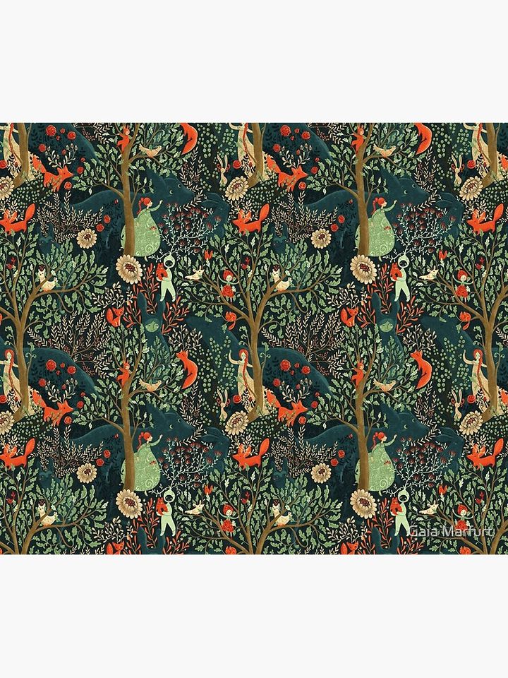 Whimsical Wonderland Throw Blanket