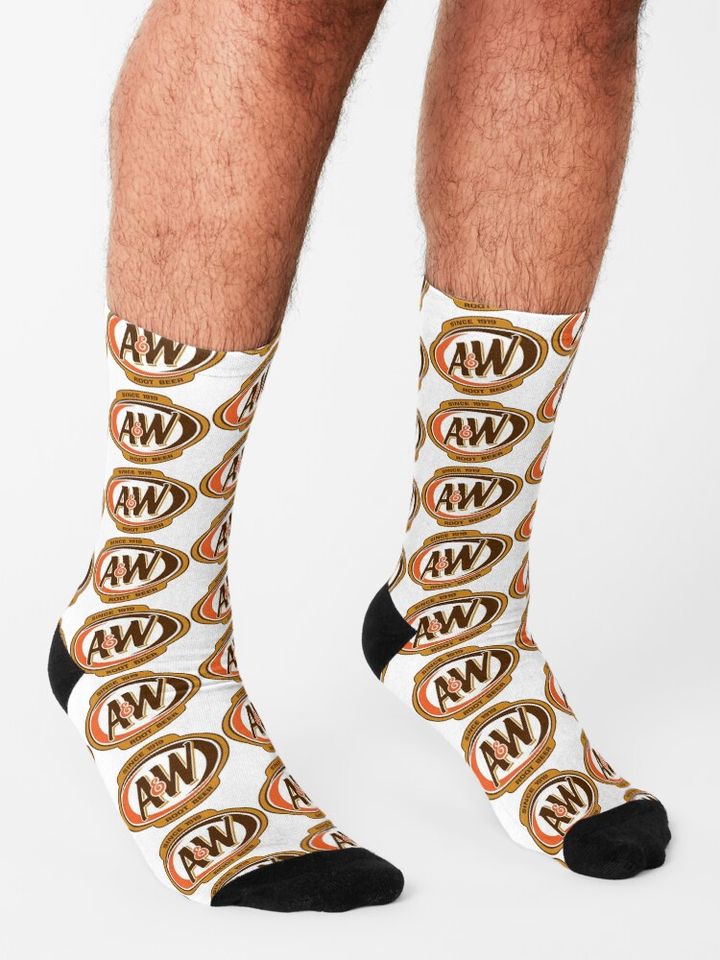 A&W Root Beer Socks