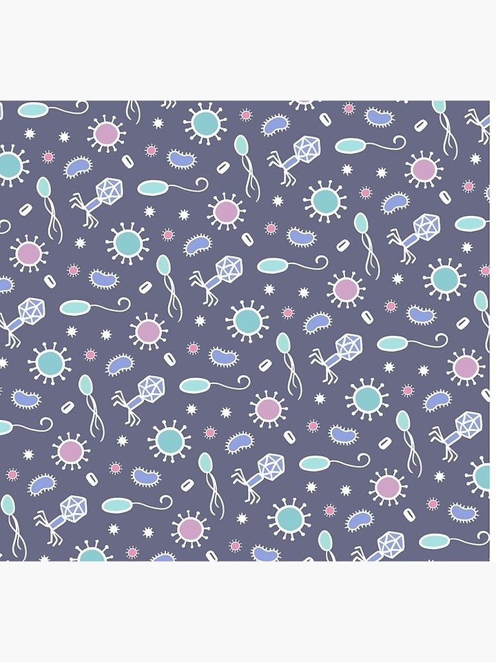 Microbes Dark Socks