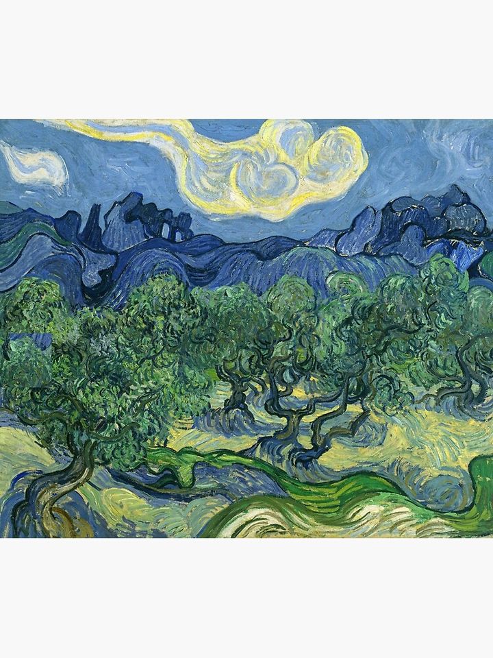 The Olive Trees by Vincent van Gogh Tapestry