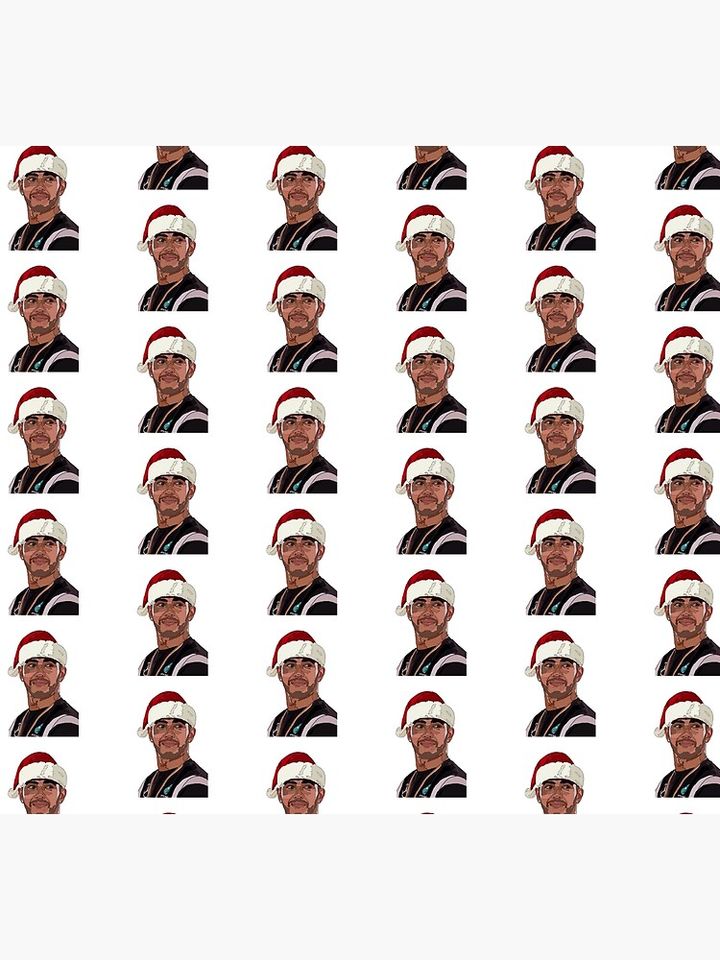 Lewis Hamilton Santa Hat Socks
