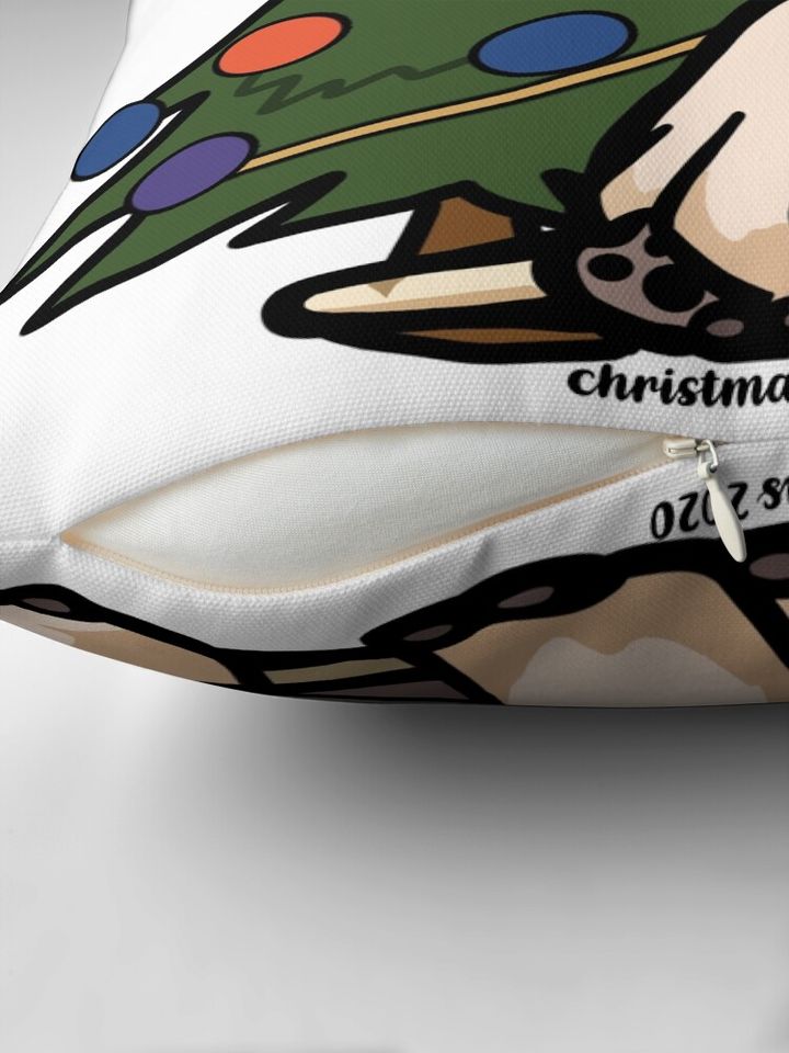 yip yippy chirstmas Pillow