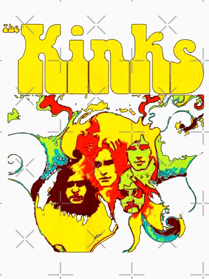 The Kinks Love Rock Band Art