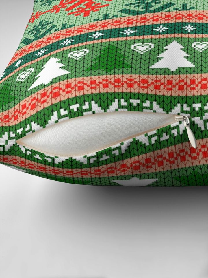 Christmas pattern 2020 Pillow