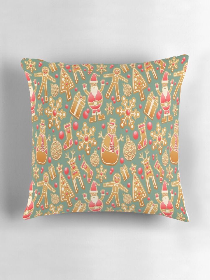Christmas pattern 2020 Pillow