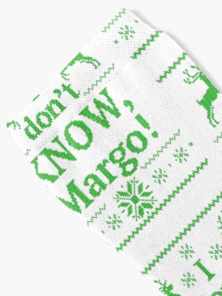 I dont know MARGO Ugly Christmas Socks