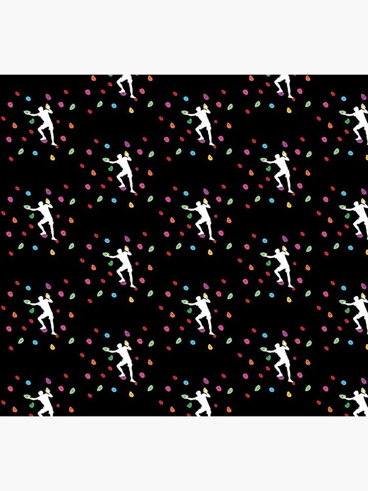 Bouldering climbers - Colorful climbing wall - Boulderer Socks