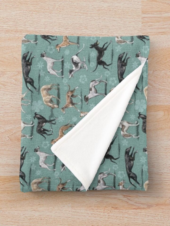 The Greyhound Throw Blanket