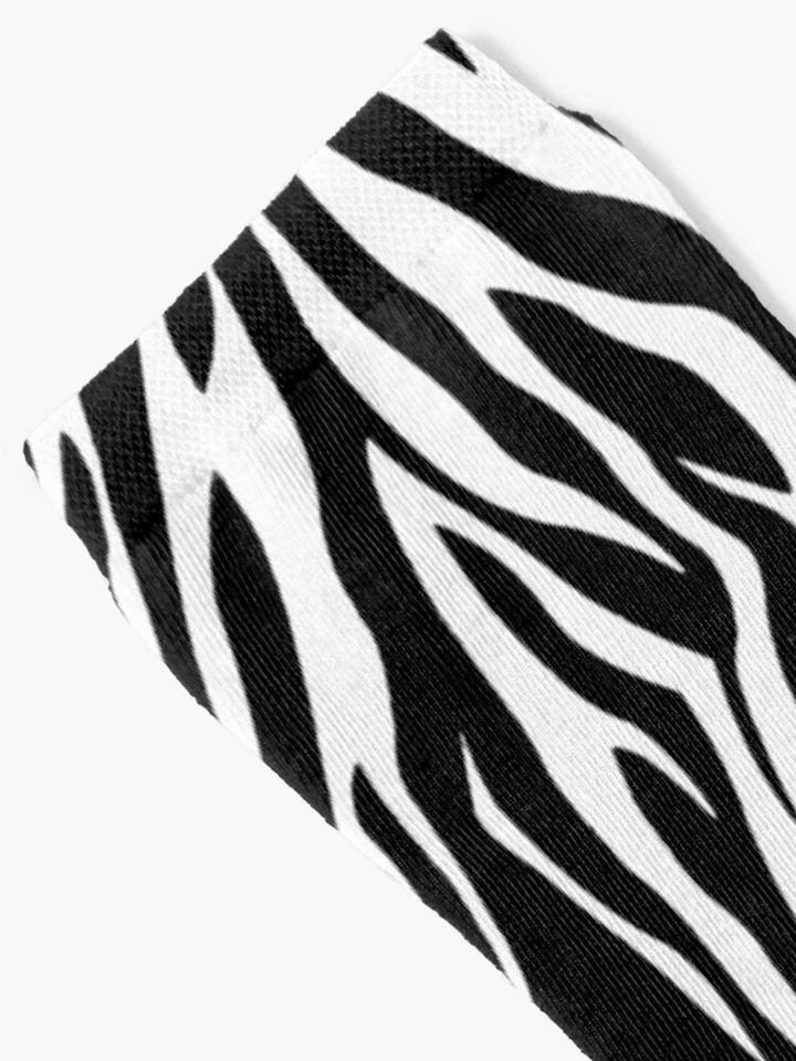 zebra skin Socks