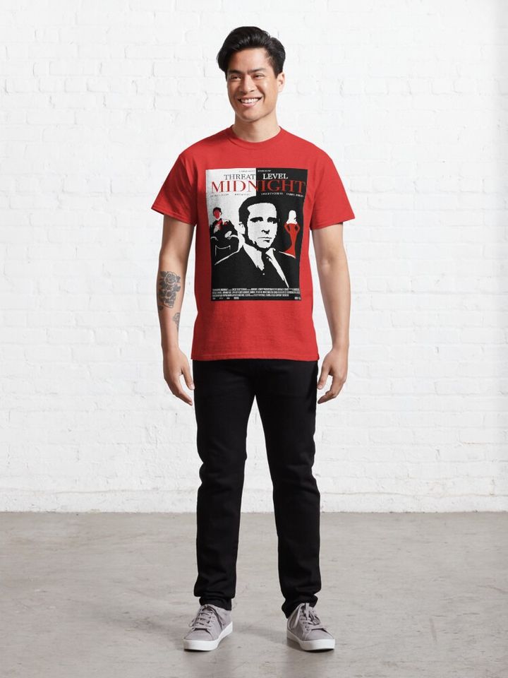 Threat Level Midnight - The Office Classic T-Shirt