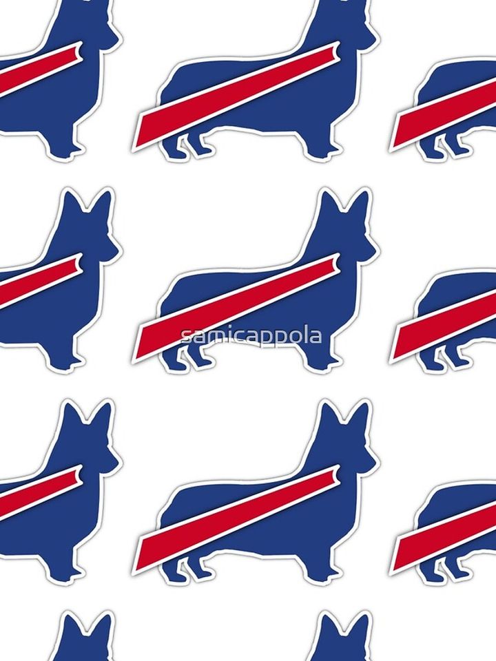 Buffalo Bills Corgi iPhone Case, Gift For Fan