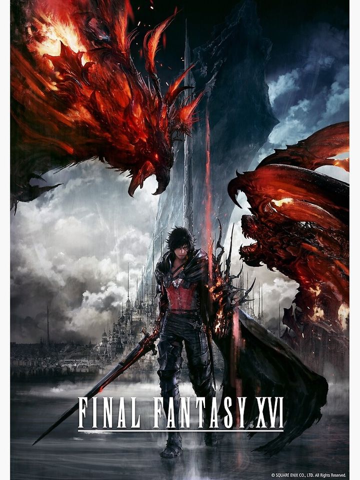 Final Fantasy XVI Premium Matte Vertical Poster