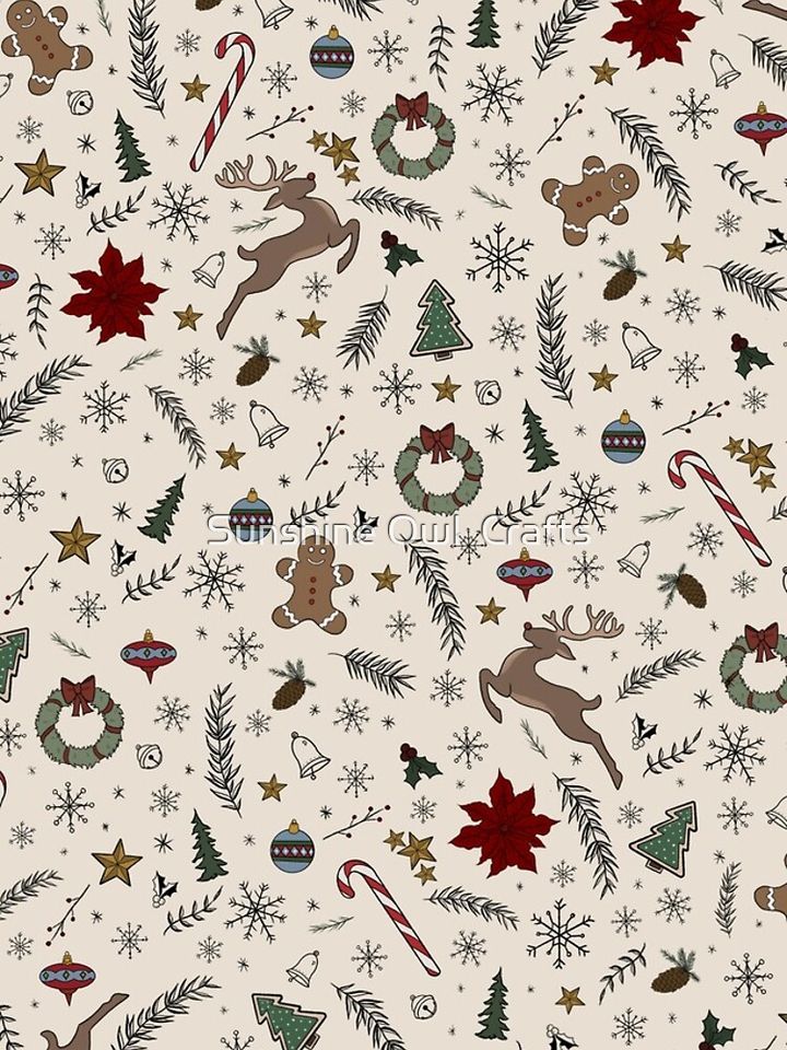 Vintage Christmas  iPhone Case