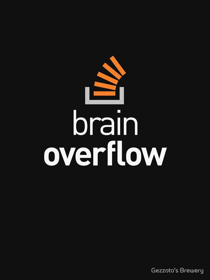 brain overflow (stack overflow) Lightweight Hoodie