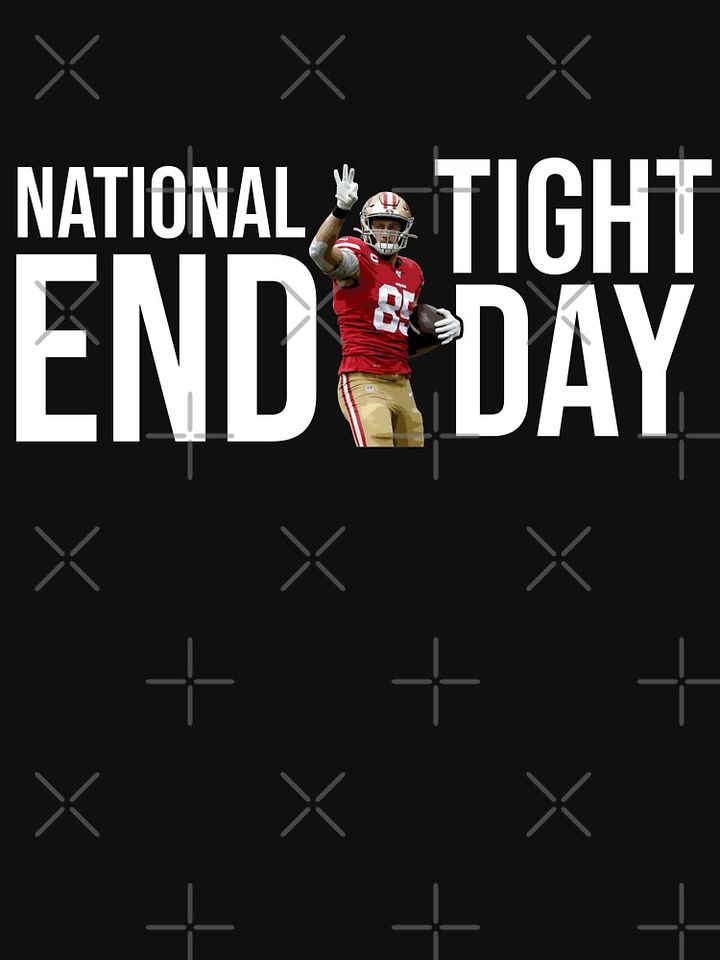 George Kittle National Tight End Day Lightweight Sweatshirt