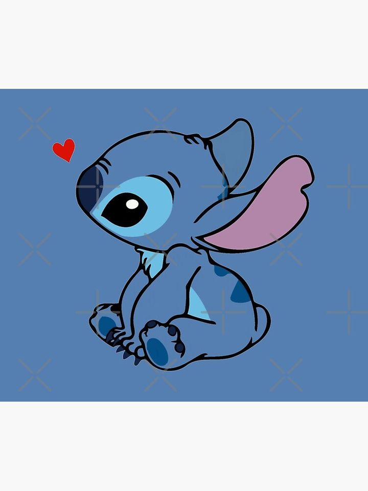 Stitch In Love Disney Tapestry