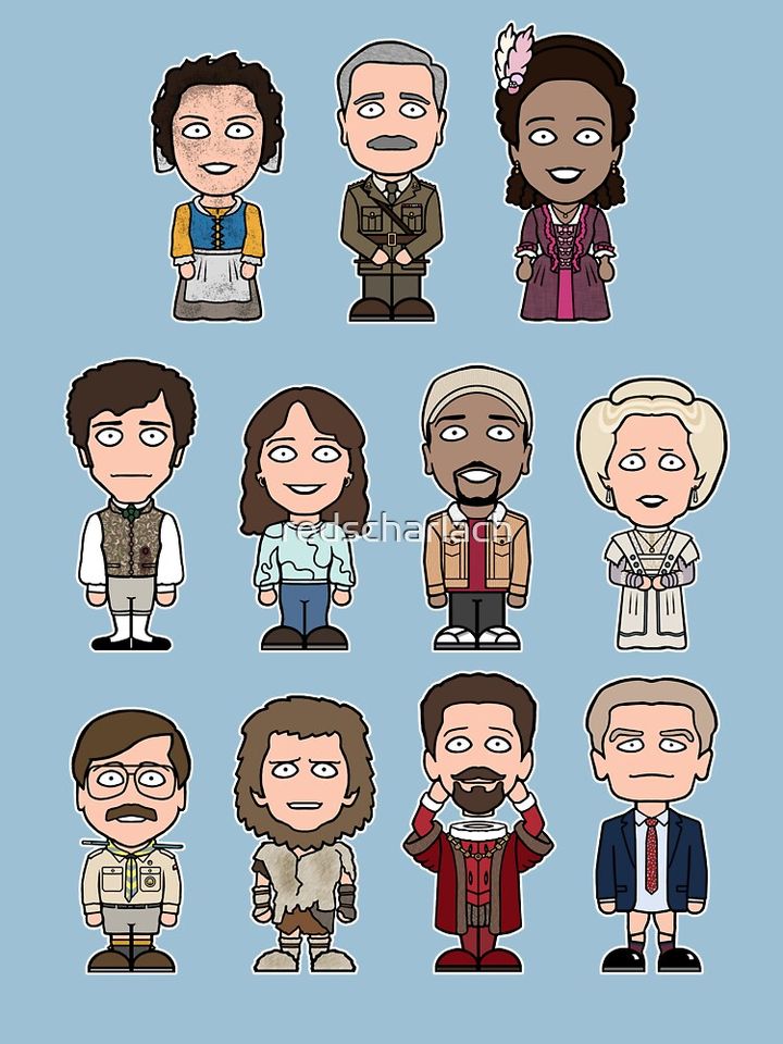 Team Ghosts Fitted T-Shirt