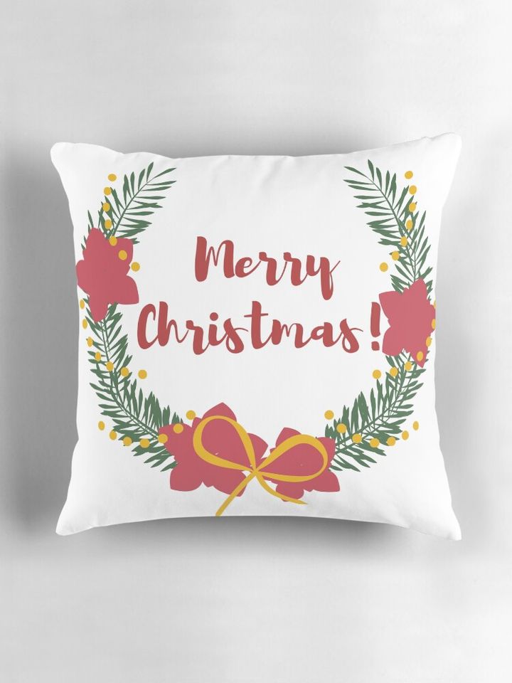Christmas quarantined Pillow