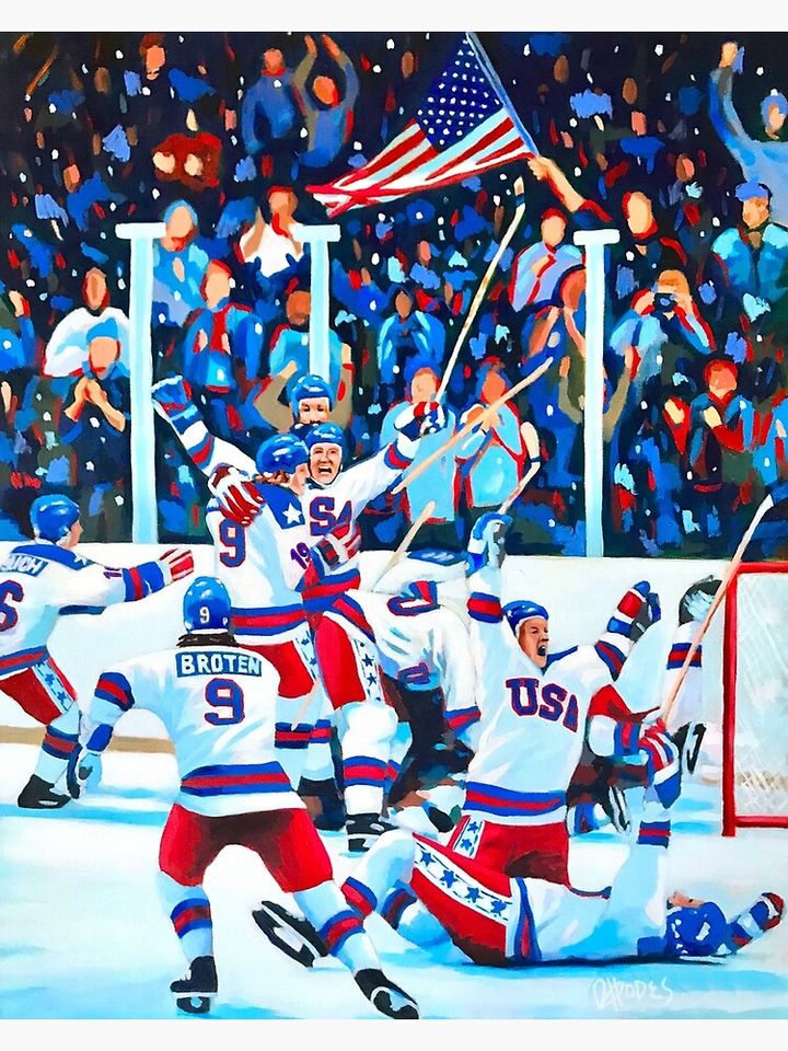 Miracle on Ice Premium Matte Vertical Poster