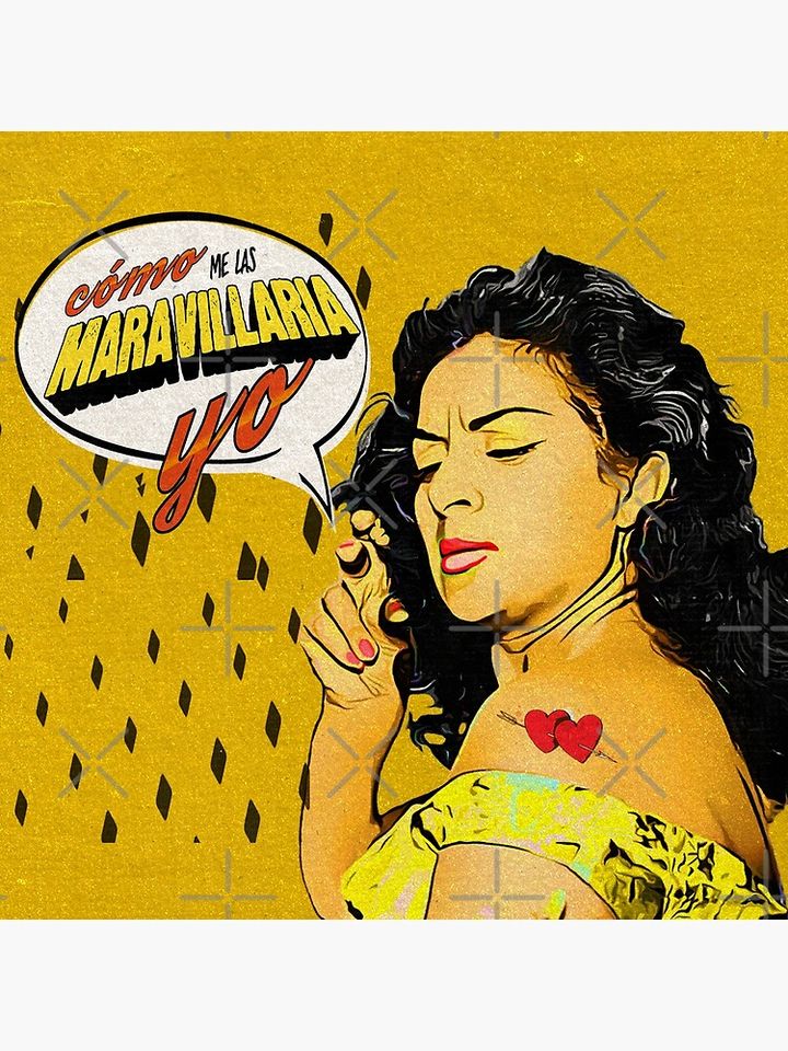 Lola Flores How I Would Marvel You Vintage Comics Pillow