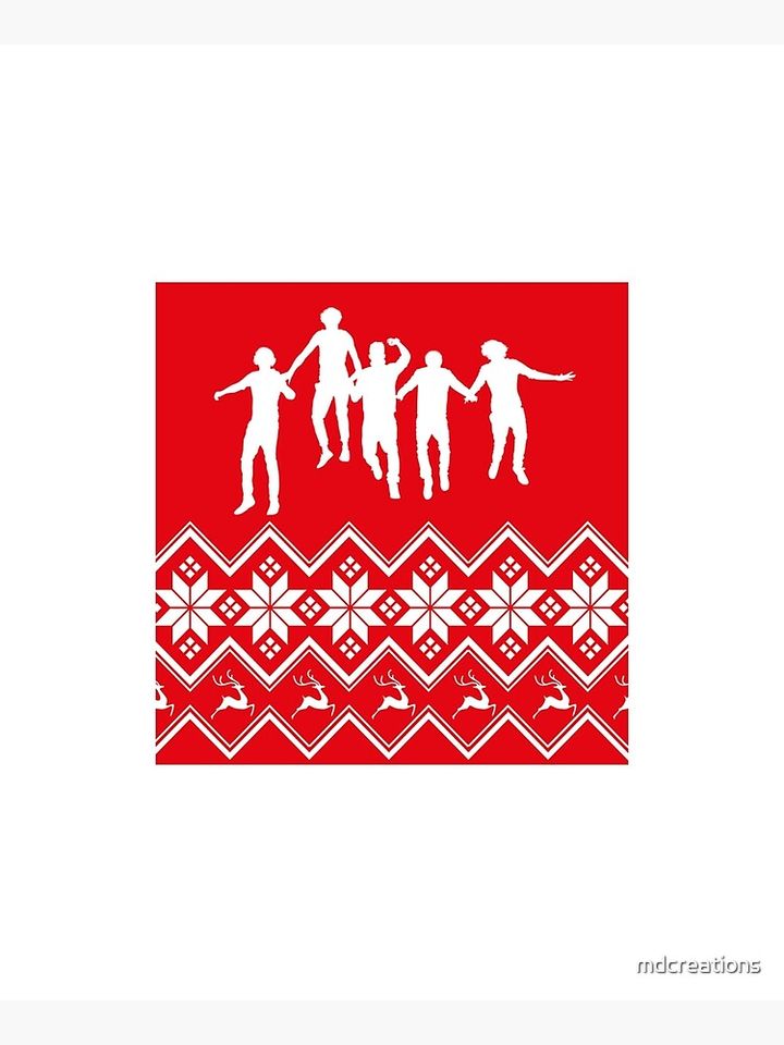 One direction Christmas Apron