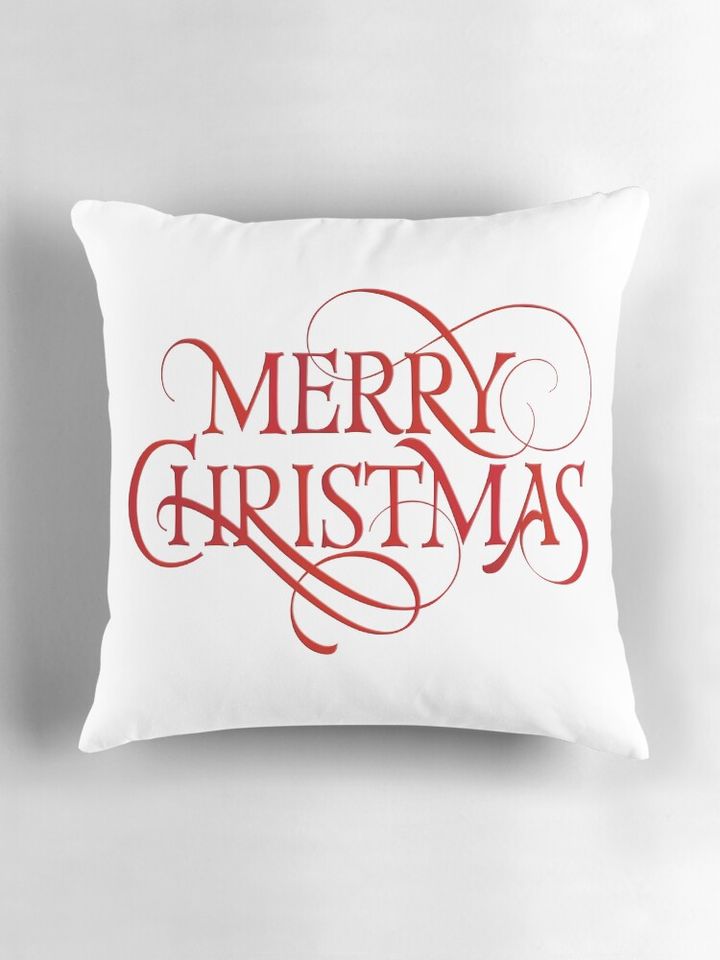 Merry Christmas Pillow